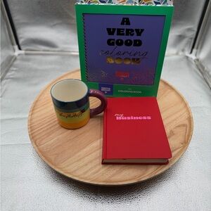 Tabitha Brown Bundle Coffee Mug, Coloring Book, and Journal Set. Holiday Gifting